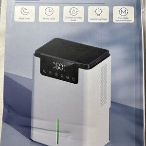 Dehumidifier 0.5 Gallons Quiet Dehumidifier for Home Bedroom Bathroom Closet
